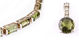 Šperky z broušeného vltavínu | Galerie Granát - on-line klenotnictví
